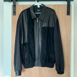 Torras leather suede jacket made in Spain size Large EUR 52